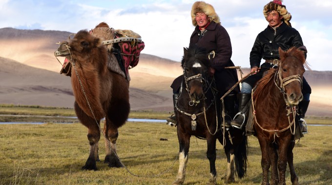 Experience Mongolia's Winter Magic: Ice & Camel Festivals (MN-09)